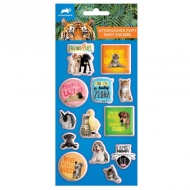 Animal Planet 3D pufi matrica szett 10x22cm-es íven