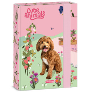 Ars Una Cute Animals-doggie gumis füzetbox A/5