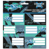 Ars Una: Drone Pro csomagolt füzetcímke 3x6 db-os