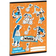 Ars Una: Wheelz leckefüzet 38 lapos A/5