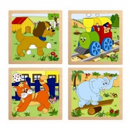 Baba puzzle - Woodyland