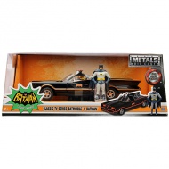 Batman: 1966 Classic Batmobile fém autó 1/24 - Simba Toys