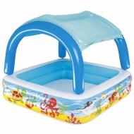 Bestway: Beach Buddy™ pancsoló medence napvédő tetővel 140 x 140 x 114 cm