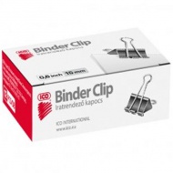 ICO: Binder csipesz 15mm 12db-os doboz