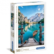 Braies tó Olaszország HQC 500db-os puzzle - Clementoni