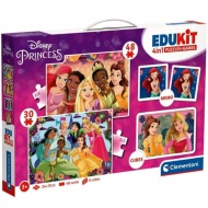 Edukit: Disney Hercegnők 4 az 1-ben játékgyűjtemény - Clementoni