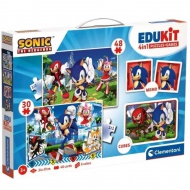 Edukit: Sonic 4 az 1-ben játékgyűjtemény - Clementoni