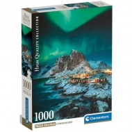 Lofoten szigetek HQC 1000db-os puzzle poszterrel - Clementoni