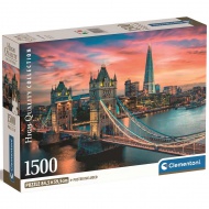 Londoni alkonyat 1500db-os HQC puzzle 84,5x59,5cm - Clementoni