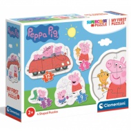 Peppa malac 4 az 1-ben 3-6-9-12db-os puzzle - Clementoni