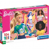 Csodálatos Barbie babák 104db-os Supercolor puzzle - Clementoni