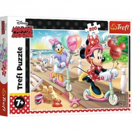 Daisy és Minnie a tengerparton 200db-os puzzle - Trefl