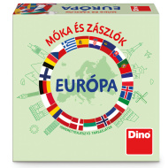 Móka és Zászlók társasjáték - Dino