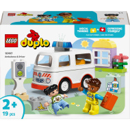 LEGO® DUPLO®: Mentőautó és mentősofőr (10447)