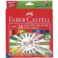 Faber-Castell: ECO háromszögletű színes ceruza 24db-os