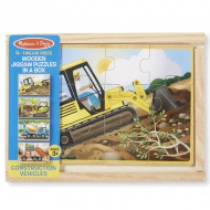 Építkezés fa puzzle dobozban - Melissa &amp; Doug