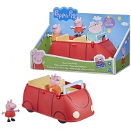 Peppa malac: Peppa család piros autója figura szett - Hasbro