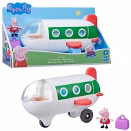 Peppa malac: Peppa repülőgépe utazótáskával és Peppa malaccal figuraszett - Hasbro