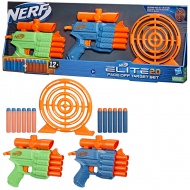 Nerf: Elite 2.0 Face Off Target Set szivacslövő fegyver szett 12db tölténnyel - Hasbro