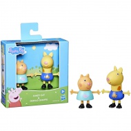 Peppa malac: Candy Cat és Gerald Giraffe 2db-os figura szett - Hasbro