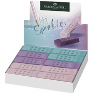 Faber-Castell: RollOn Sparkle pvc mentes radír többféle színben 1db