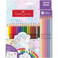 Faber-Castell: Kastélyos színesceruza készlet 18+6db-os csomag