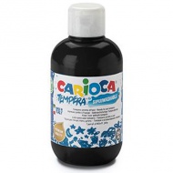 Carioca: Fekete tempera 250ml