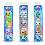 Littlest Pet Shop: 3db-os figura szett hengerben többféle 1db