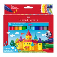 Faber-Castell: Kimosható 12db-os Jumbo filctoll szett