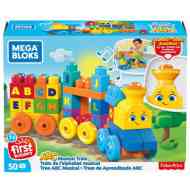 Fisher-Price: ABC zenélő vonat építőjáték - Mega Bloks