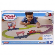 Fisher-Price: Thomas és barátai - James and the Cow Corral pályaszett - Mattel