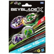 Beyblade X: Dual Pack - Knife Shinobi vs. Keel Shark 2db-os szett - Hasbro