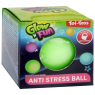 Glow'N Fun Anti stressz labda többféle változatban 1db