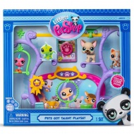 Littlest Pet Shop: Tehetséges állatok játékszett 2 db figurával, 1. széria