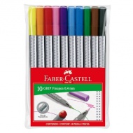 Faber-Castell: Grip 0,4mm-es tűfilctoll szett 10db-os