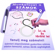 Számok megismerése gyakorló munkafüzet - D-Toys