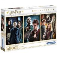 Harry Potter 3x1000db-os puzzle szett - Clementoni