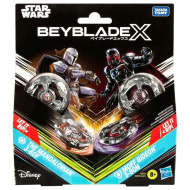 Beyblade X Star Wars Collab The Mandalorian 3-60F vs Moff Gideon 3-80N - Hasbro