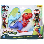 Spidey és csodálatos barátai: Pók-Rex és Miles Morales Akciófigura Szett- Hasbro