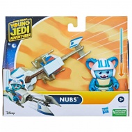 Star Wars: Fiatal Jedik kalandjai - Nubs figuraszett fogattal 7,5cm - Hasbro