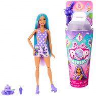 Barbie: Slime Reveal - Szőlő meglepetés baba gyümölcsös szettben kék hajjal - Mattel