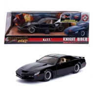 Hollywood Rides - Knight Rider: K.I.T.T. Knight 2000 fém autómodell 1/24 - Simba Toys