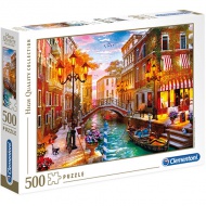 Velencei napnyugta HQC 500db-os puzzle - Clementoni