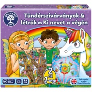 Tündérszivárványok &amp; létrák és Ki nevet a végén 2az1-ben társasjáték szett