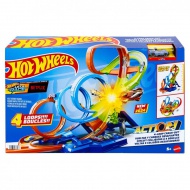 Hot Wheels: Dupla-Dupla Hurok pályaszett - Mattel