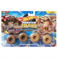 Hot Wheels Monster Trucks: Demolition Doubles Land Rover vs Town Hauler 2db-os monster kisautó szett 1/64 - Mattel