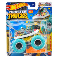 Hot Wheels Monster Trucks: SneakerHead monster kisautó 1/64 - Mattel