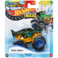 Hot Wheels Monster Trucks: Színváltós autó - Mega-Wrex - Mattel