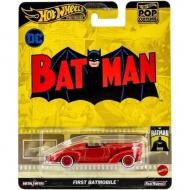 Hot Wheels: Pop kultúra széria - Batman First Batmobile kisautó 1:64 - Mattel