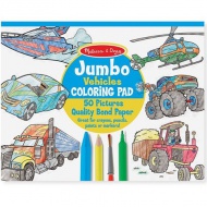 Járművek Jumbo színező - Melissa &amp; Doug